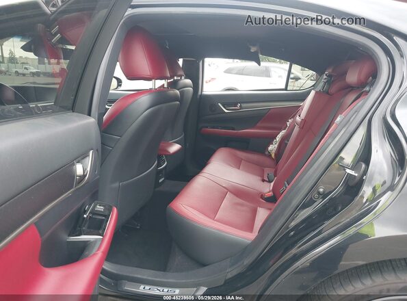 JTHBZ1BL2KA018216 2019 LEXUS GS 350 Black Widok naklejki z numerem VIN