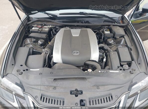 JTHBZ1BL2KA018216 2019 LEXUS GS 350 Black Widok z tyłu
