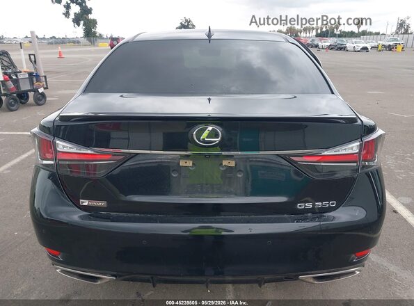JTHBZ1BL2KA018216 2019 LEXUS GS 350 Black 
