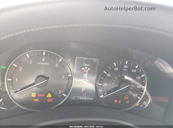 JTHBZ1BL4GA003742 2016 LEXUS GS 350 Серый Вид задних сидений