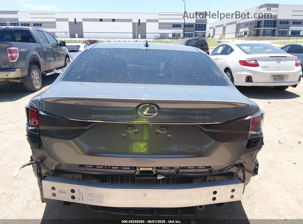 JTHBZ1BL4GA003742 2016 LEXUS GS 350 Серый 