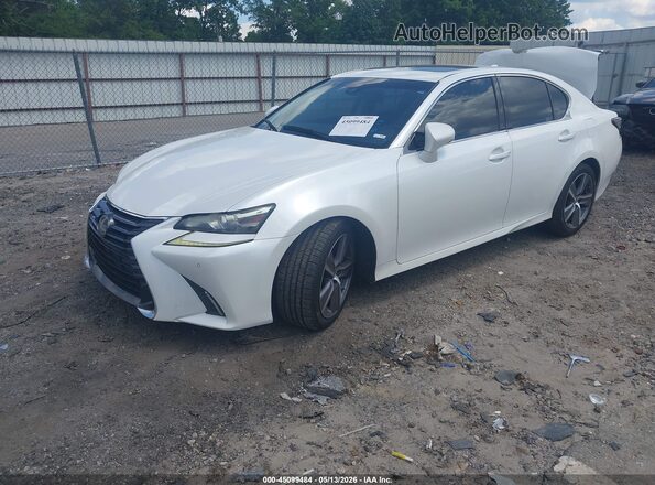 JTHBZ1BL5GA000722 2016 LEXUS GS 350 Белый Передняя левая четверть