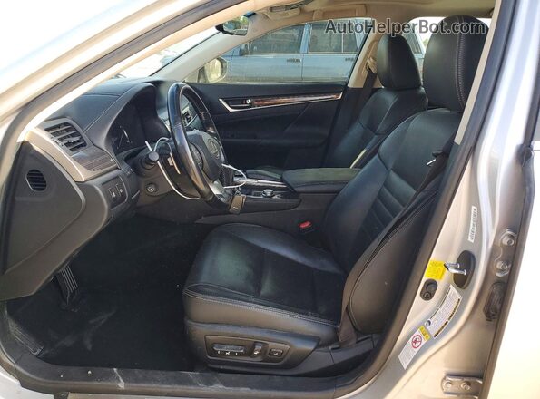 JTHBZ1BL5GA006617 2016 LEXUS GS Серебряный Вид салона спереди