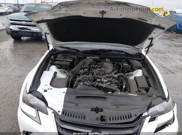 JTHBZ1BL5JA012442 2018 LEXUS GS 350 White Rear view