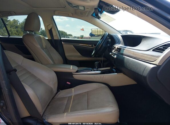 JTHBZ1BL6JA013065 2018 LEXUS GS 350 Black Вид салону спереду
