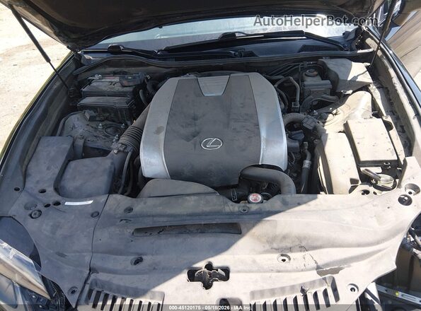 JTHBZ1BL6JA013065 2018 LEXUS GS 350 Black Вид ззаду