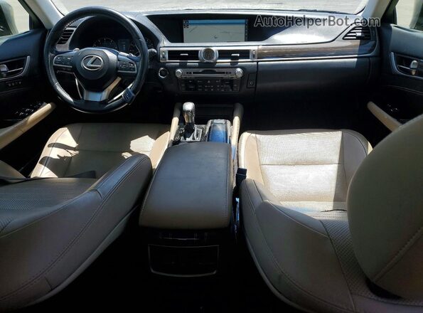 JTHBZ1BL7GA002262 2016 LEXUS GS Серый Вид панели приборов