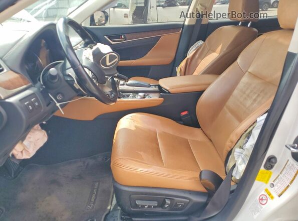 JTHBZ1BL7GA003380 2016 LEXUS GS White Widok wnętrza z przodu