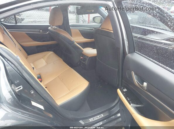JTHBZ1BL7HA009939 2017 LEXUS GS 350 Gray VIN կոդի պիտակի տեսք