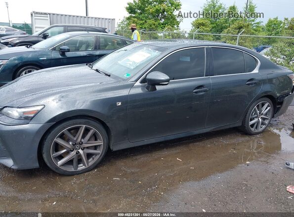 JTHBZ1BL7HA009939 2017 LEXUS GS 350 Gray Սալոնի 360 աստիճան տեսք