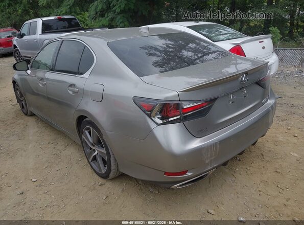 JTHBZ1BL8GA004490 2016 LEXUS GS 350 Gray Trasero izquierdo