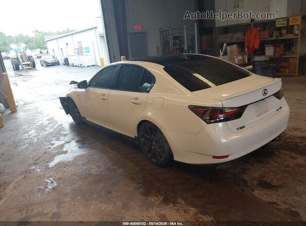 JTHBZ1BLXJA012887 2018 LEXUS GS 350 White უკანა მარცხენა