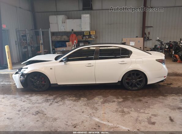 JTHBZ1BLXJA012887 2018 LEXUS GS 350 White სალონის 360-გრადუსიანი ხედი