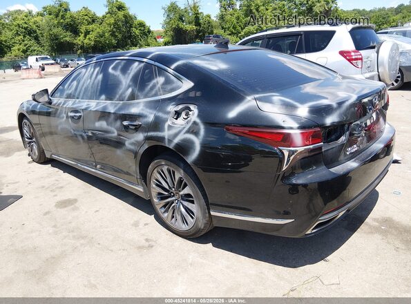 JTHC51FF6K5006938 2019 LEXUS LS 500 Black უკანა მარცხენა