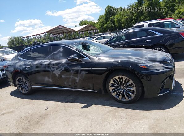 JTHC51FF6K5006938 2019 LEXUS LS 500 Black სალონის 360-გრადუსიანი ხედი
