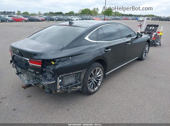 JTHC51FF7K5006950 2019 LEXUS LS 500 Black Rear right