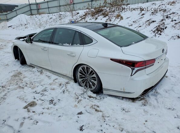 JTHC5LFF7K5006104 2019 LEXUS LS White Задня ліва чверть