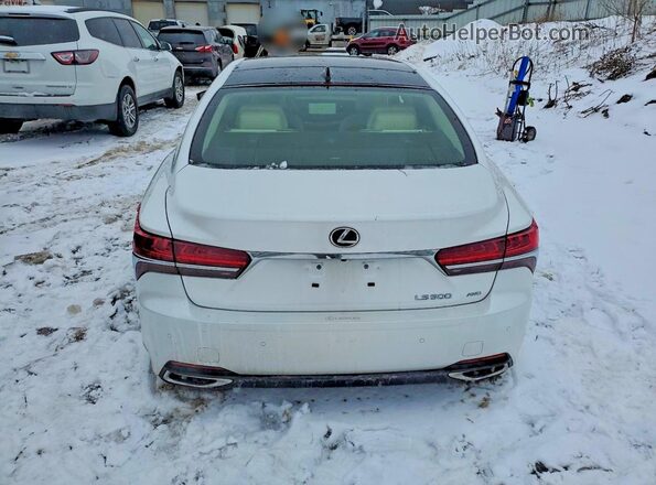 JTHC5LFF7K5006104 2019 LEXUS LS White Вид ззаду