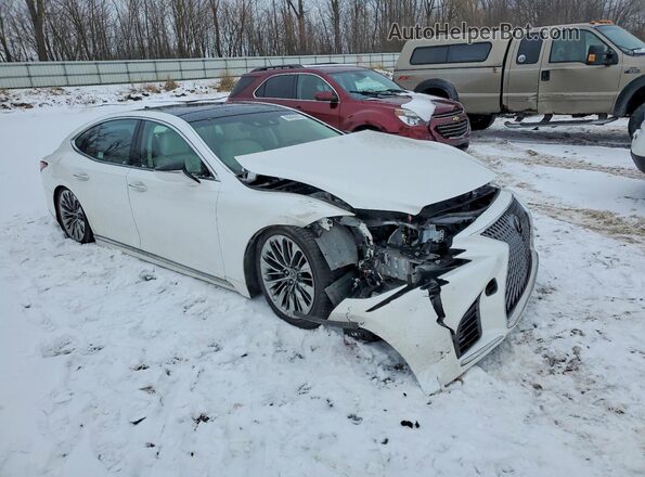 JTHC5LFF7K5006104 2019 LEXUS LS White Передня права чверть