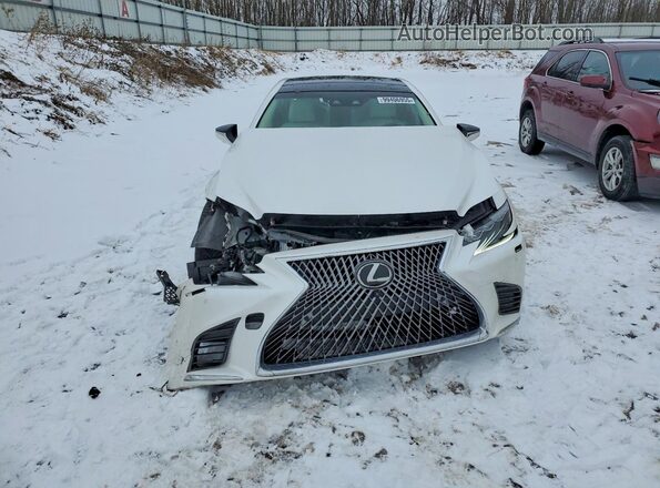 JTHC5LFF7K5006104 2019 LEXUS LS White Вид спереду