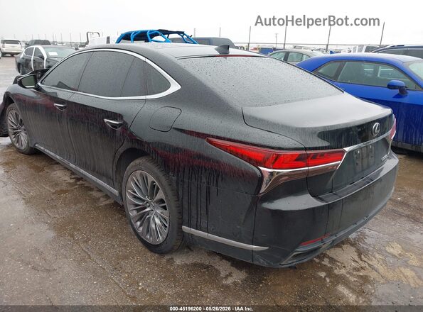 JTHC5LFF8J5002092 2018 LEXUS LS 500 Black Հետևի ձախ