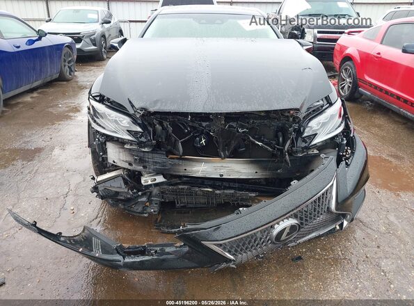 JTHC5LFF8J5002092 2018 LEXUS LS 500 Black Դիմացի տեսք