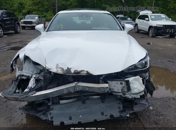 JTHC81D22K5034484 2019 LEXUS IS 300 White Widok zestawu wskaźników