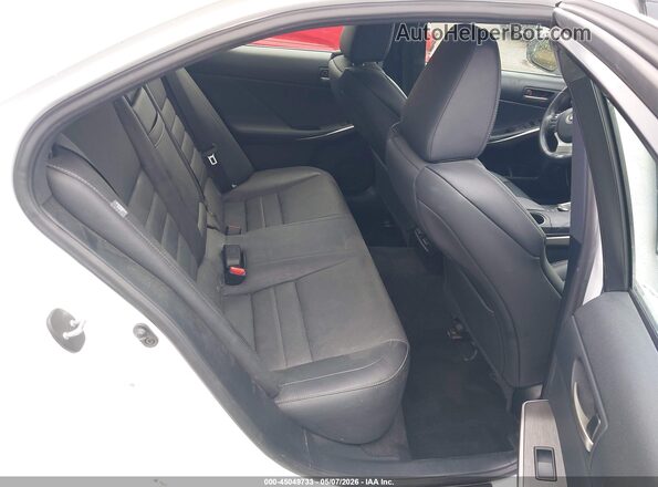 JTHC81D22K5034484 2019 LEXUS IS 300 White Widok naklejki z numerem VIN
