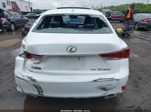 JTHC81D22K5034484 2019 LEXUS IS 300 White 