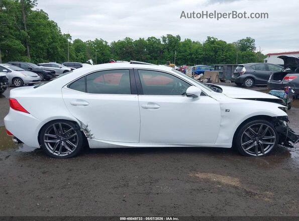 JTHC81D22K5034484 2019 LEXUS IS 300 White Widok wnętrza z tyłu