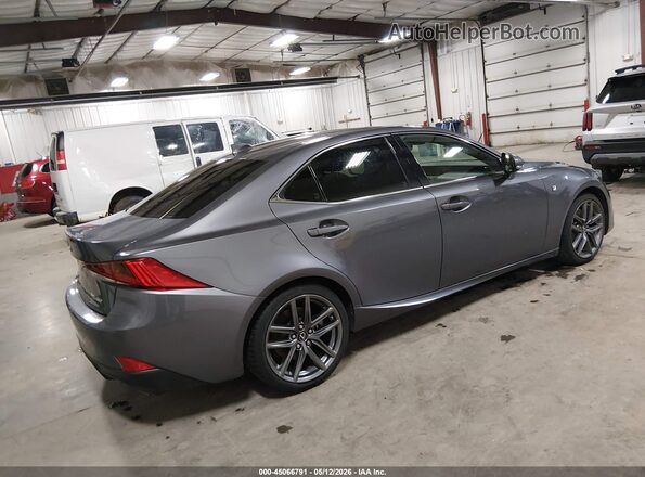 JTHC81D27J5029697 2018 LEXUS IS 300 Gray Rear right