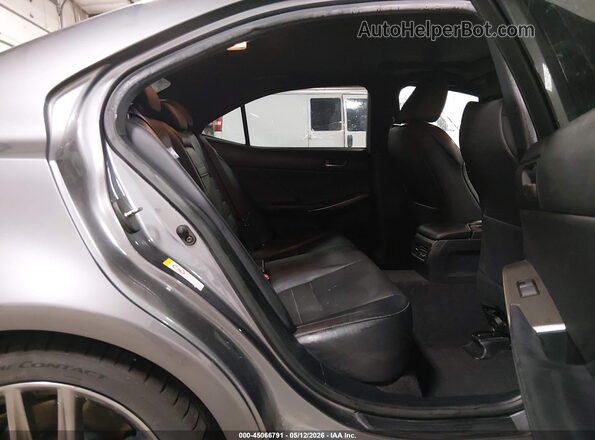 JTHC81D27J5029697 2018 LEXUS IS 300 Gray VIN sticker view