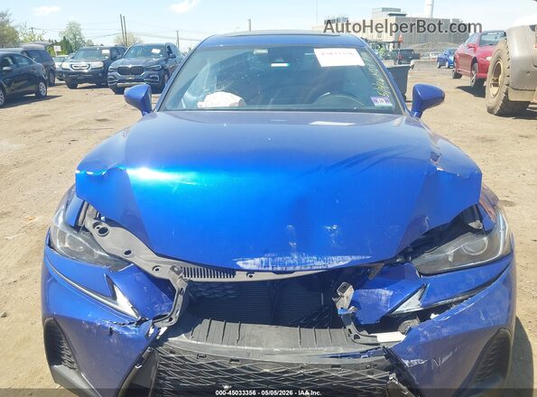 JTHC81D29K5034689 2019 LEXUS IS 300 Blue ხელსაწყოთა პანელის ხედი