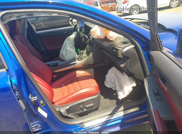JTHC81D29K5034689 2019 LEXUS IS 300 Blue წინა სალონის ხედი