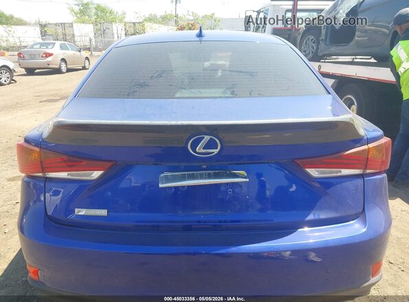JTHC81D29K5034689 2019 LEXUS IS 300 Blue 