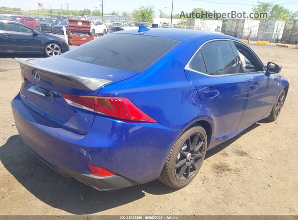 JTHC81D29K5034689 2019 LEXUS IS 300 Blue უკანა მარჯვენა