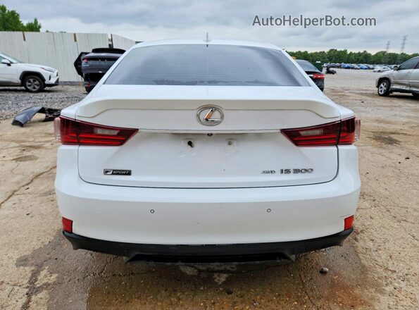JTHC81D2XK5035169 2019 LEXUS IS Белый 
