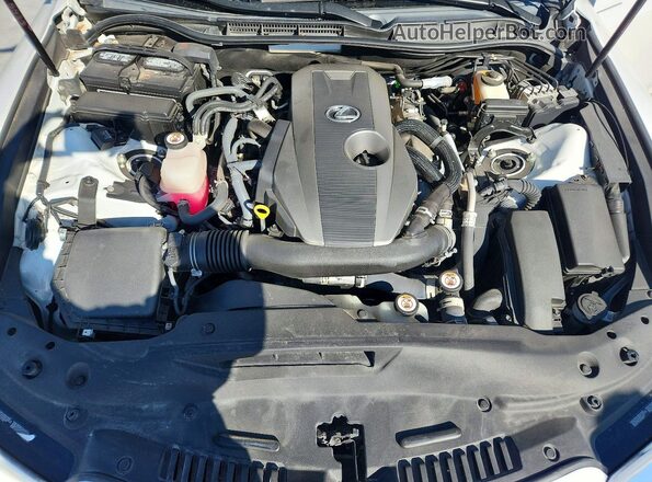 JTHCA1D24M5115008 2021 LEXUS IS White Вид задньої частини салону