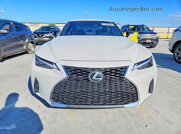 JTHCA1D24M5115008 2021 LEXUS IS White Вид спереду
