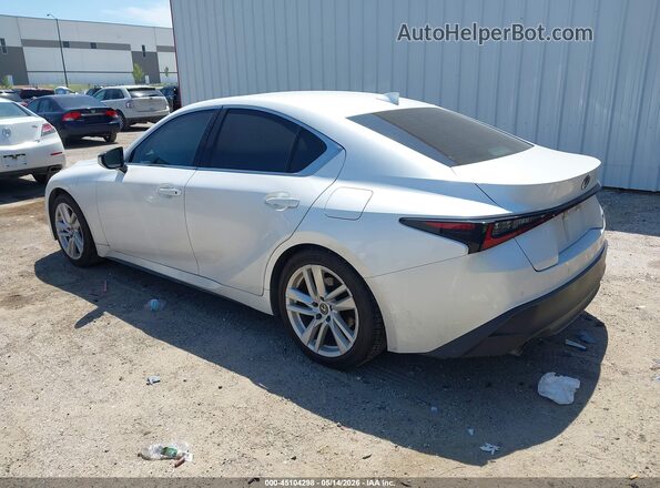 JTHCA1D26P5125026 2023 LEXUS IS 300 White Rear left