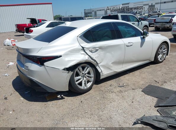JTHCA1D26P5125026 2023 LEXUS IS 300 White Rear right