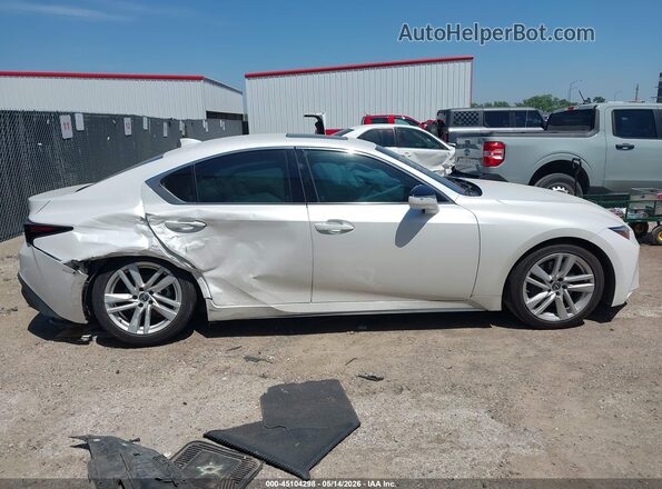 JTHCA1D26P5125026 2023 LEXUS IS 300 White Rear interior view