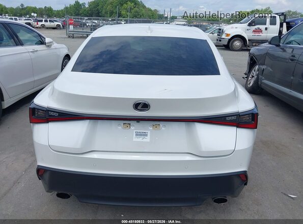 JTHCA1D28R5131350 2024 LEXUS IS 300 White 