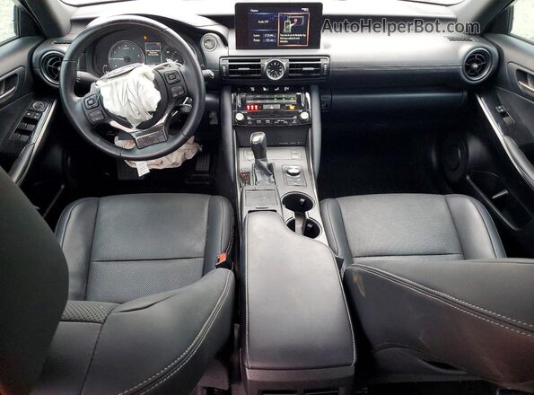 JTHCA1D2XR5132340 2024 LEXUS IS White Առջևի վահանակի տեսք