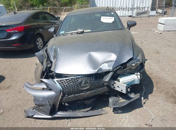 JTHCE1D22G5010251 2016 LEXUS IS 350 Gray უკანა სალონის ხედი