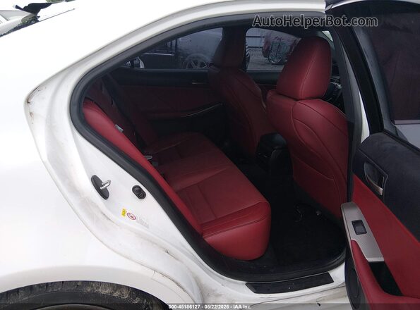 JTHCE1D22H5014480 2017 LEXUS IS 350 White VIN կոդի պիտակի տեսք