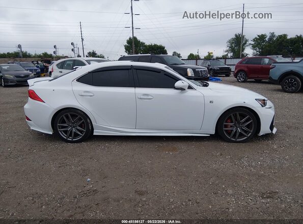 JTHCE1D22H5014480 2017 LEXUS IS 350 White Սալոնի հետևի տեսք