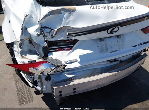 JTHCE1D29G5012806 2016 LEXUS IS 350 White Front view