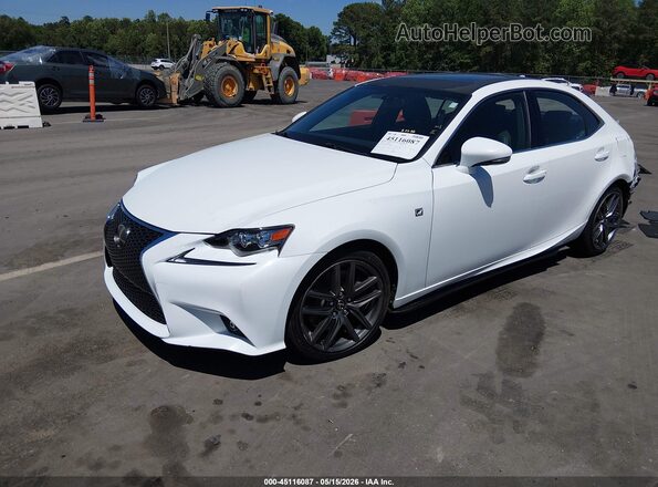 JTHCE1D29G5012806 2016 LEXUS IS 350 White Front left