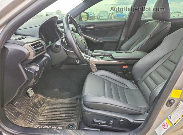 JTHCE1D29H5014153 2017 LEXUS IS Silver Սալոնի դիմացի տեսք